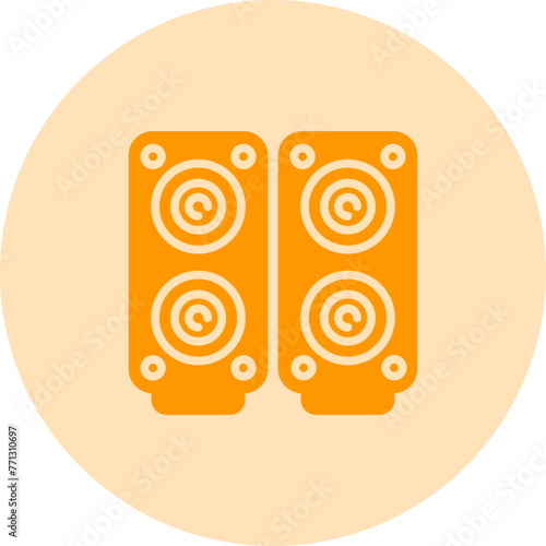 Speakers Vector Icon