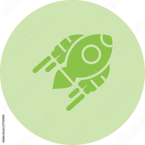 Spaceship Vector Icon