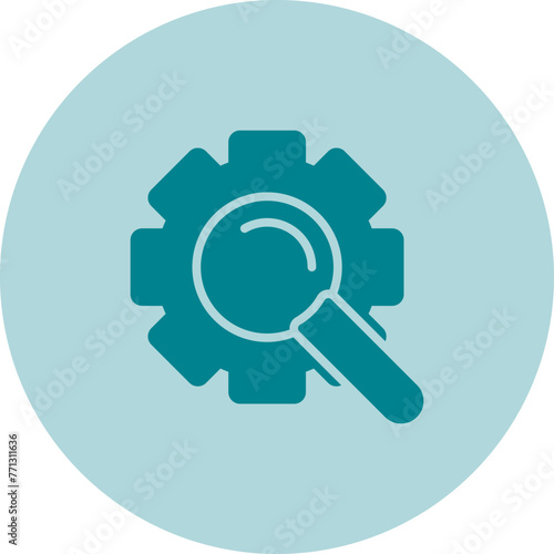 Magnifying Vector Icon