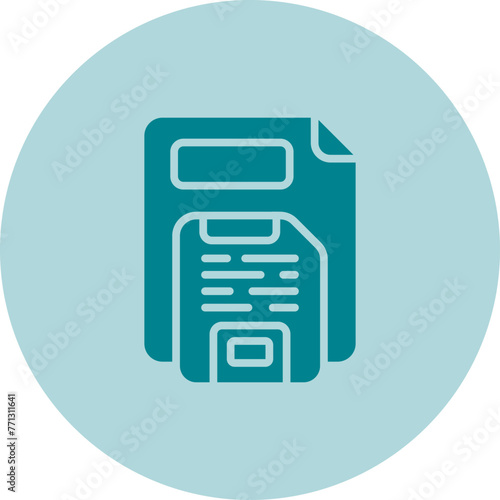 Save Button Vector Icon