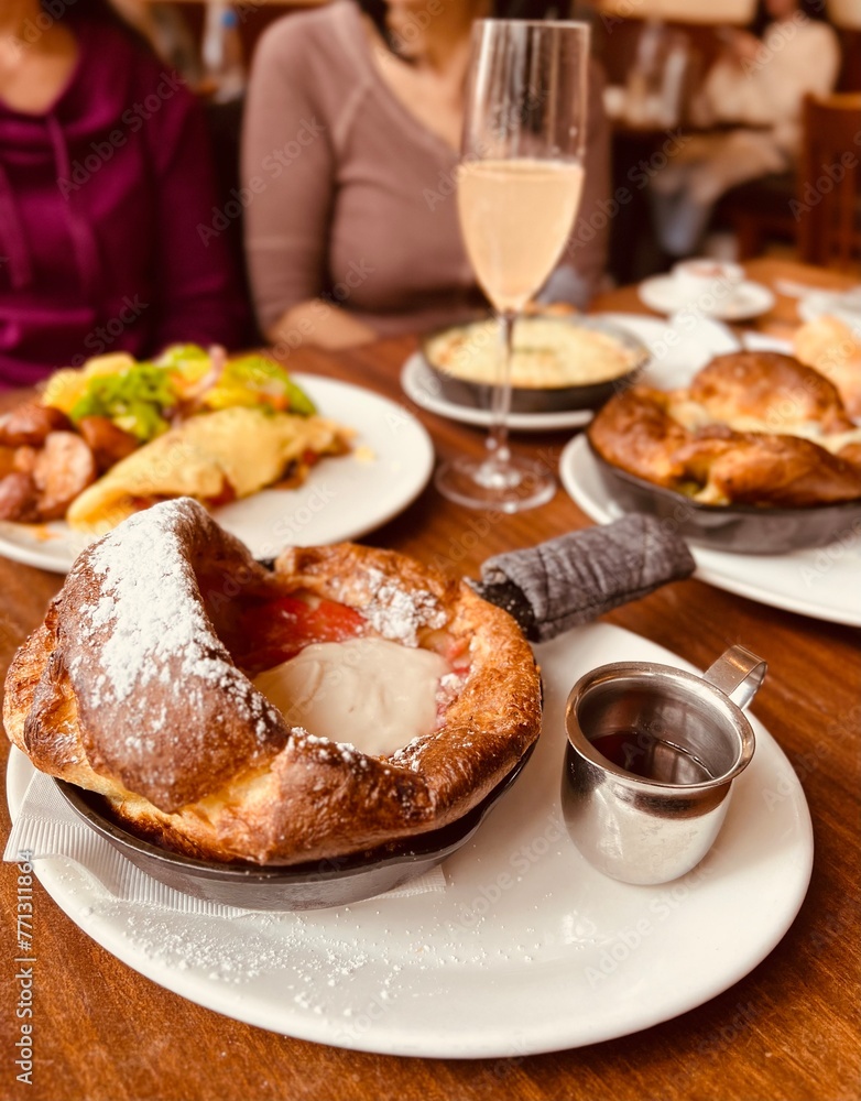 Dutch pancake Dutch pancake