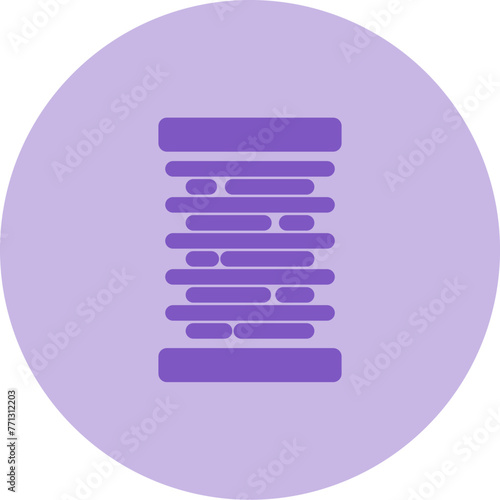 Center Alignment Vector Icon