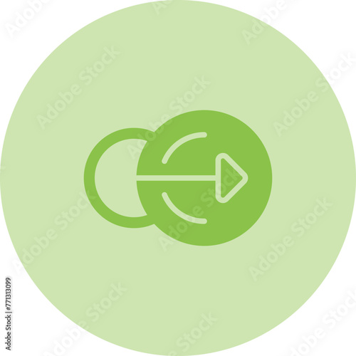 Flatten Vector Icon