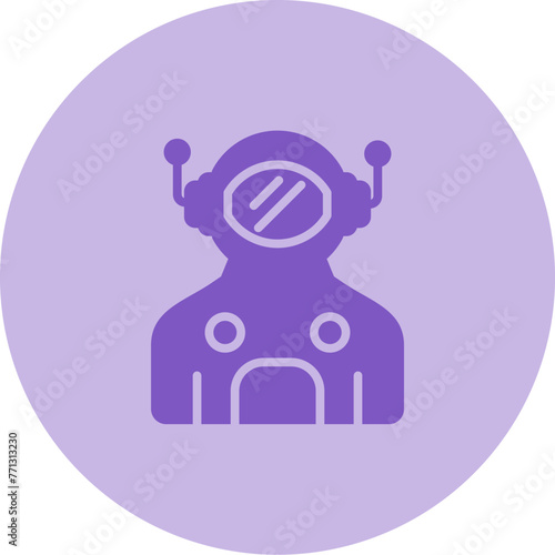 Astronaut Vector Icon