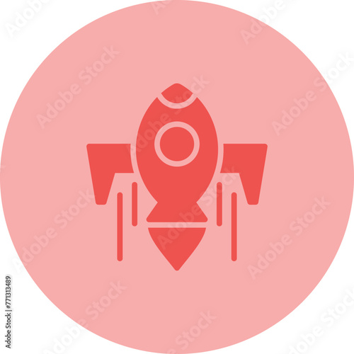 Rocket Vector Icon