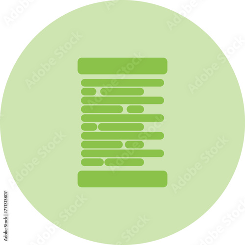 Left Alignment Vector Icon