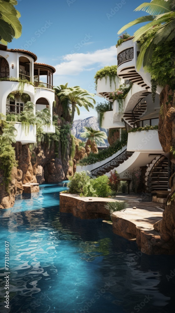 Futuristic Mediterranean Villa