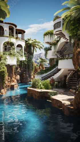 Futuristic Mediterranean Villa