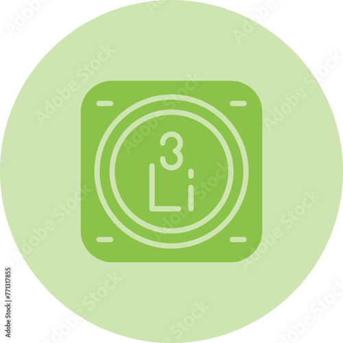 Lithium Vector Icon