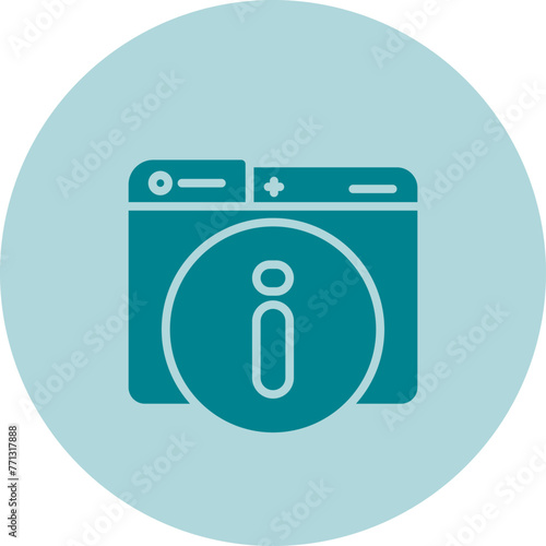 Information Symbol Vector Icon