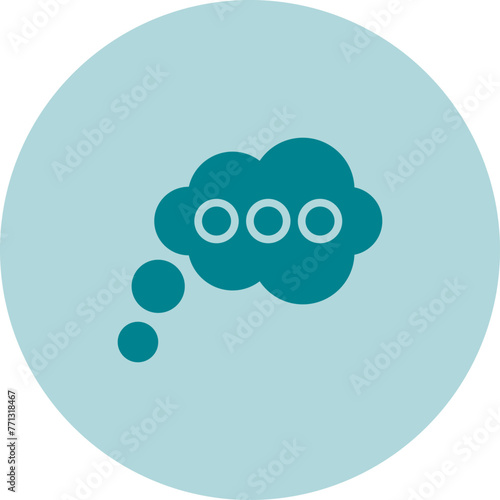 Thinking Vector Icon