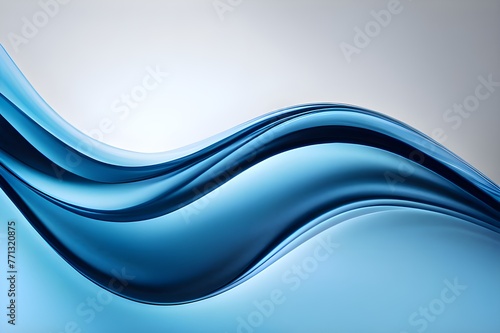 blie abstract wave background  photo
