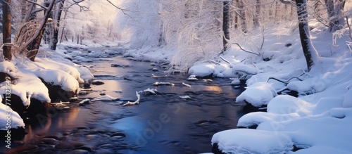 Scenic view of a serene win...