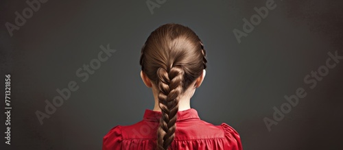 A young woman with a stylis...