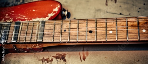 Detailed view showing a vin...