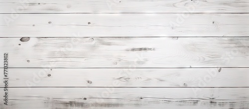 Close-up of a white wooden ...