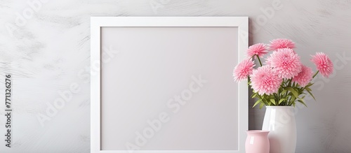 Pink flowers arranged in a ...