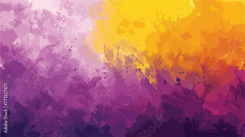 Violet lilac yellow orange abstract background