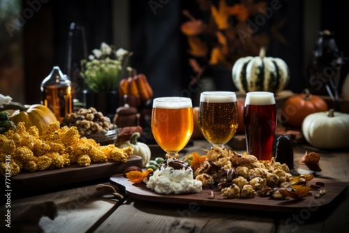 October beer and food pairing event