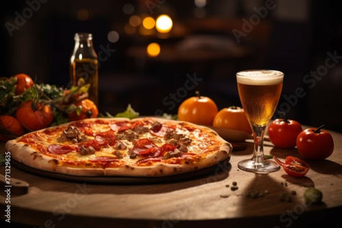 October beer and pizza pairing event