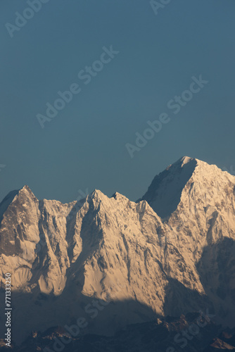 Kalinchowk city himalaya mountain in Napal photo