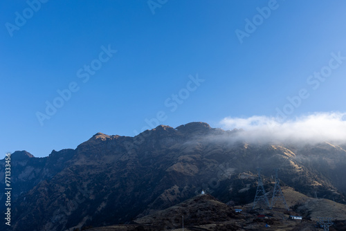 Kalinchowk city himalaya mountain in Napal photo