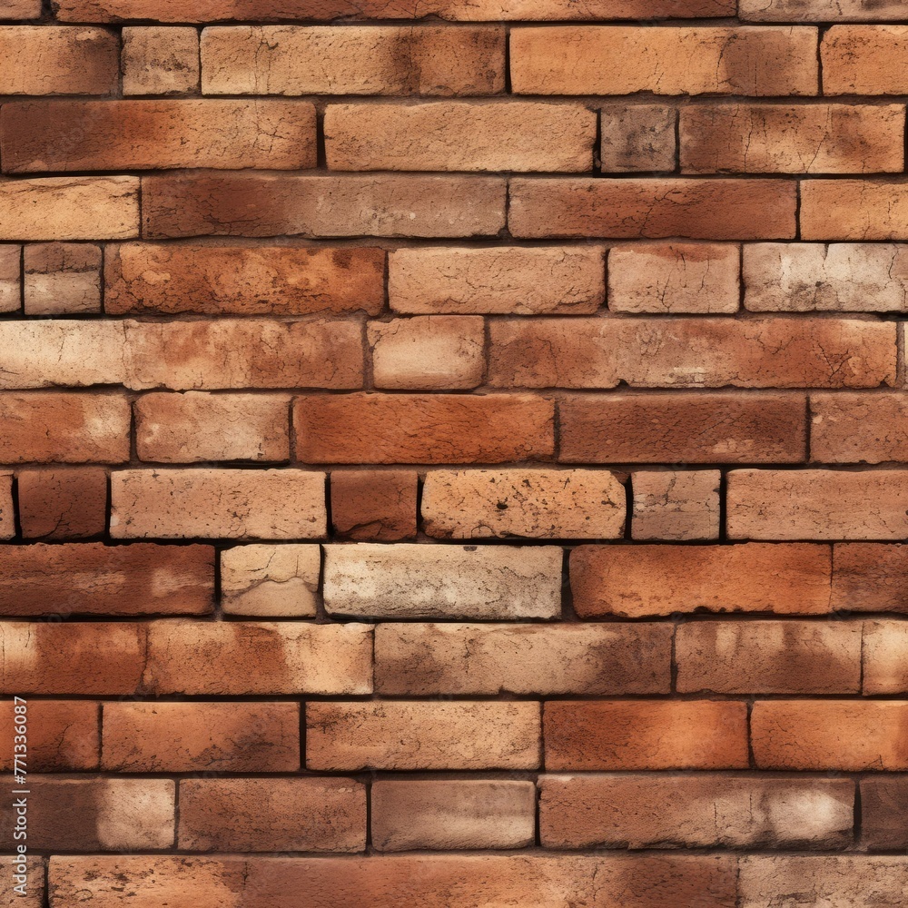 Obraz premium Tilable Brick Wall Texture