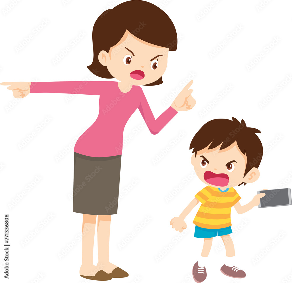 parent angry scold to kid addicted mobile phone parent angry scold to kid addicted mobile phone