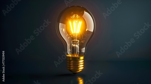 idea on light bulb education concept can be used for layout,  Graduation Cap Light bulb Conceptual Vector Illustration, ai generated 