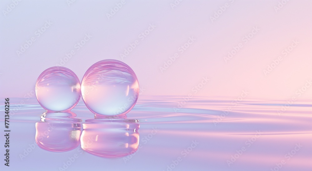 Serenity in Simplicity: Floating Glass Spheres Serenity in Simplicity: Floating Glass Spheres