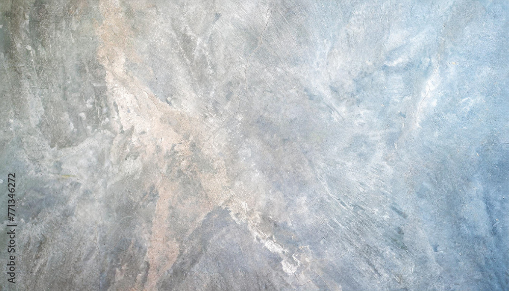 Naklejka premium crack concrete white wall or Cement wall background