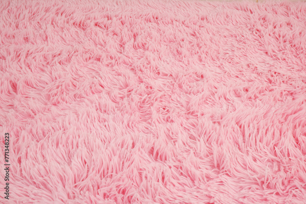 Pink soft carpet background