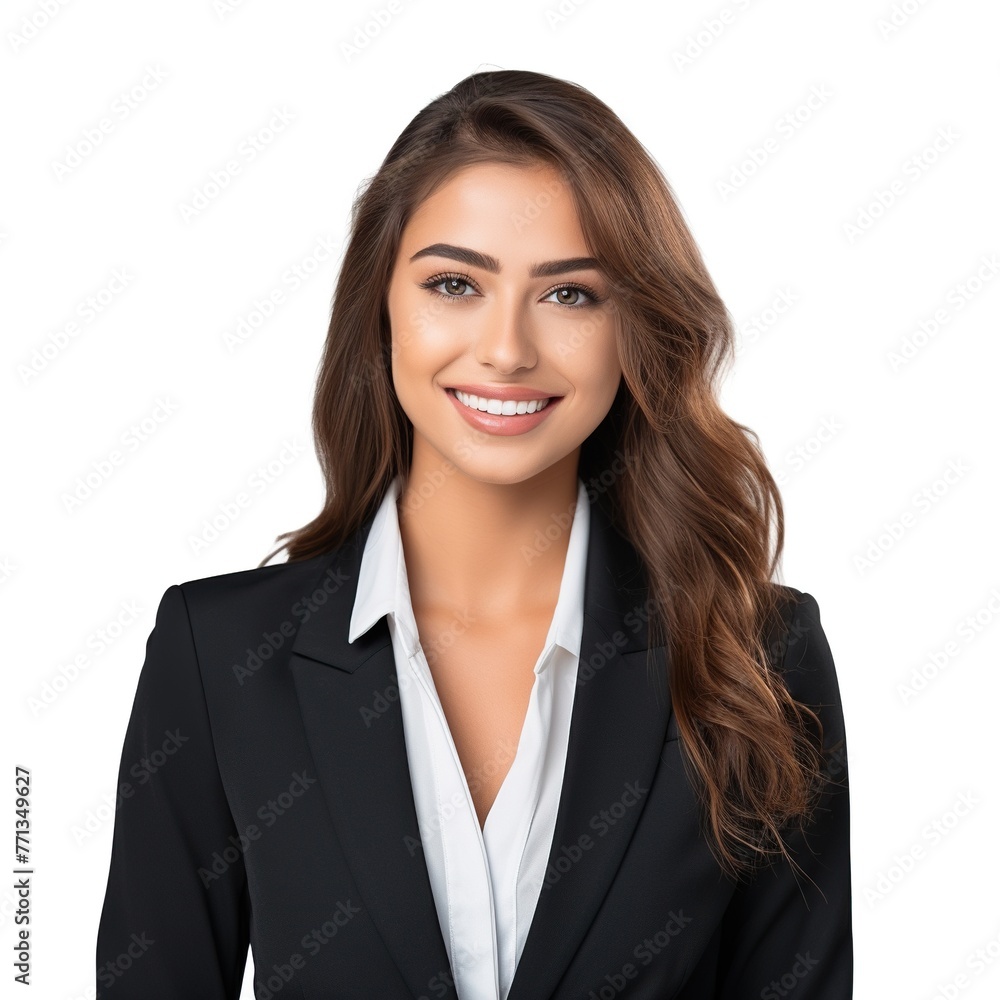 portrait of a smiling business woman portrait of a smiling business woman