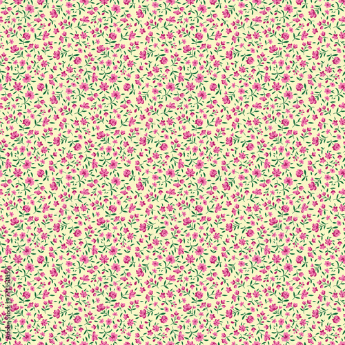 Beautiful little flower pattern, small vector floral seamless pattern illustration allover background Design, summer spring fashion fabric print textile ornament Design 
