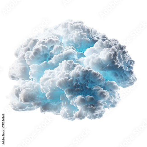 white clouds on a transparent background © shamim01946@gmail.co