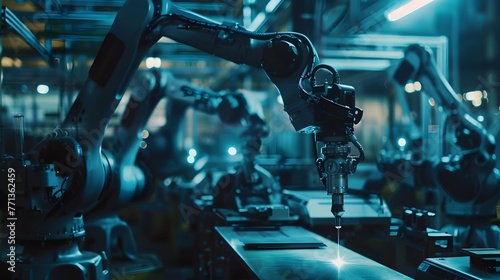 Intelligent Automation Control and Monitoring in Futuristic Factory