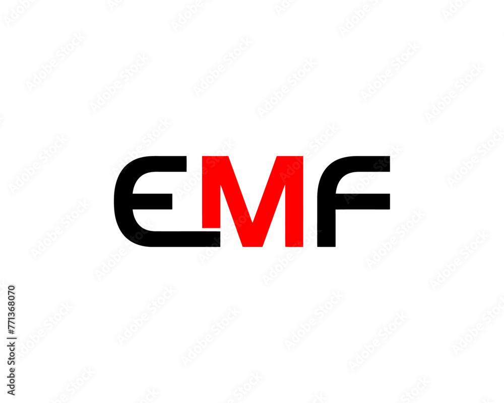 Obraz premium emf logo