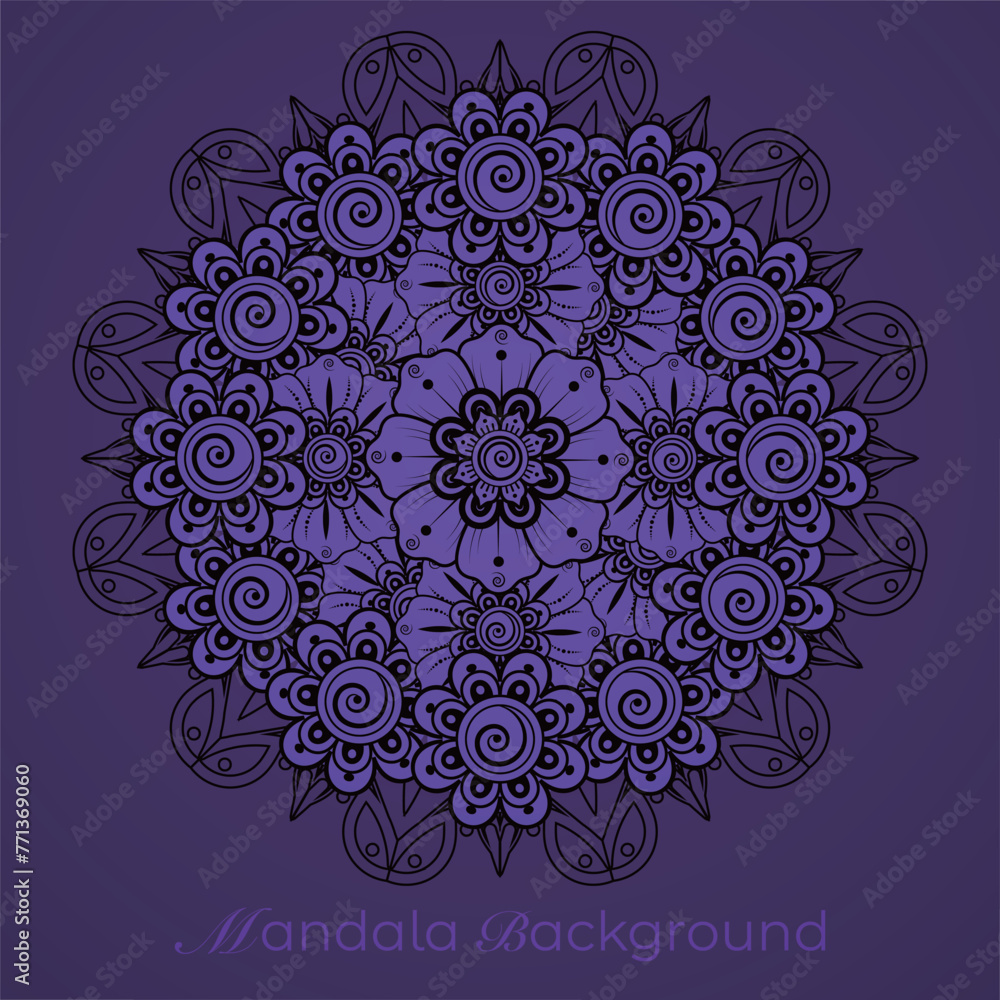 Elegant luxury mandala pattern background, circular pattern vector design Elegant luxury mandala pattern background, circular pattern vector design