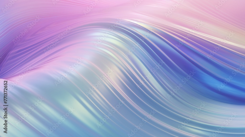 Harmonious Holographic Drift: Waves drift harmoniously in a serene holographic seascape. Harmonious Holographic Drift: Waves drift harmoniously in a serene holographic seascape.