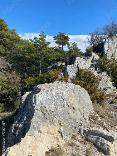 Landscape, Bargeme, Provence-Alpes-Côte d'Azur, France photo