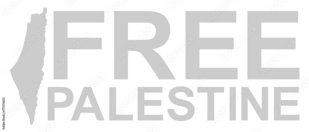 Text Illustration About 'FREE PALESTINE', can use for Poster, Banner, Sticker, T-Shirt, Cover, Logo Gram, or Graphic Design Element. Text Illustration About 'FREE PALESTINE', can use for Poster, Banner, Sticker, T-Shirt, Cover, Logo Gram, or Graphic Design Element.