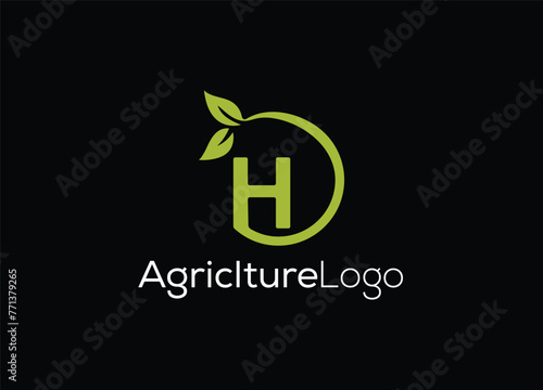 Template Vector Design, Professional Agriculture, Luxury Agriculture, and Natural Agriculture logos