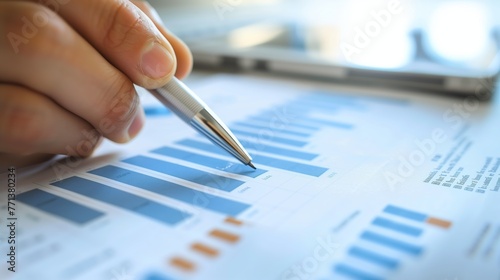 Analyzing Financial Reports with Pen in Hand