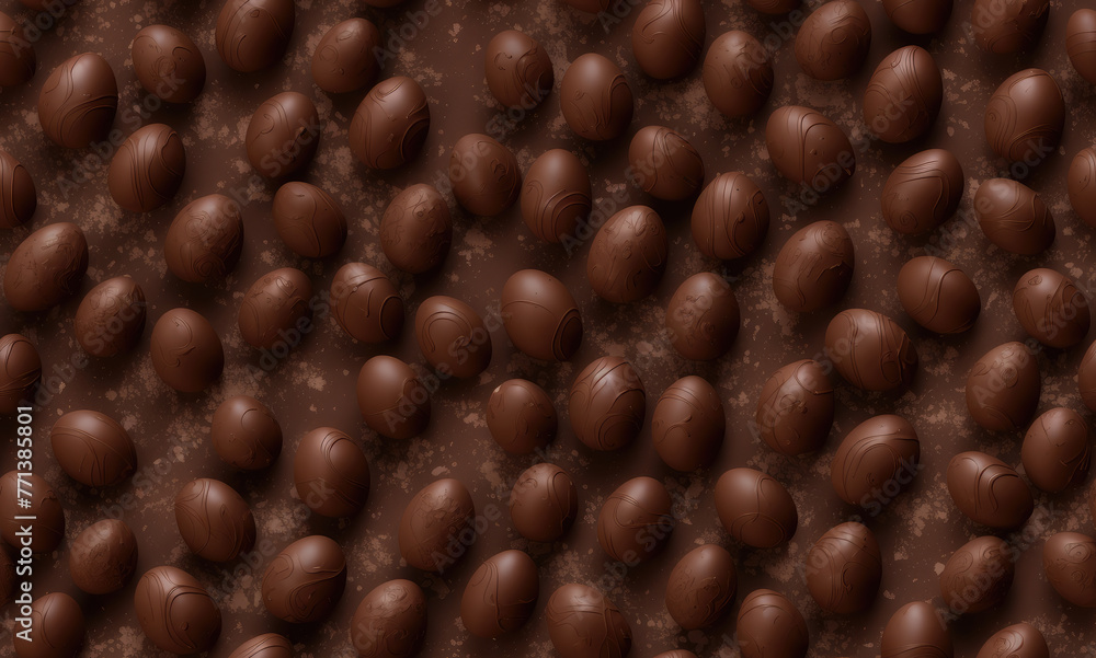 Easter. Abstract seamless pattern. AI generated. Easter. Abstract seamless pattern. AI generated.
