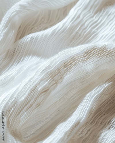 Wallpaper Mural a white sheet with a pattern of a white sheet Torontodigital.ca