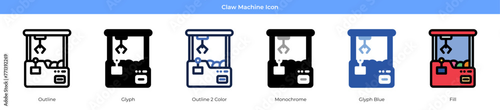 Claw Machine Icon