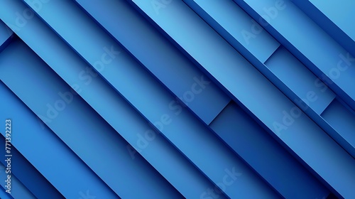 Abstract diagonal blue lines overlap on gradient background