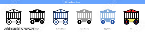 Circus Cage Icon