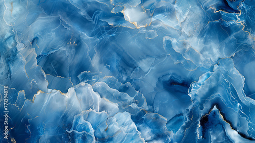 background of a blue marble texture