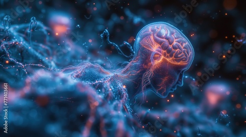 person with neurological diseases